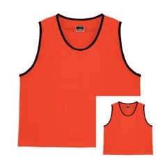 성인용 팀조끼 오렌지 1개입 단체팀조끼 농구팀조끼