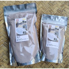沖泡穀粉小舖 黑米粉 (無糖) 自家研磨 即沖即飲, 1個, 600g
