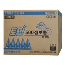 토미점보롤 500m엠보싱, 16롤, 1개