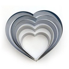 아트박스/와인앤쿡 쿠킹의정석 무스링 높은 하트틀(1호) 1개, 단품없음