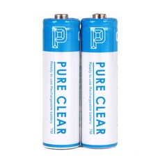 퓨어클리어 AA 2500mAh 2알 1세트 충전지 건전지 배터리