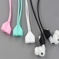 캣냥냥 이어폰 분실방지 스트랩 이어폰분실방지줄, 화이트