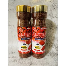 大洲水族 MR.AQUA 水族先生 胚芽超彩飼料 500g大粒/520g小粒 血鸚鵡飼料 慈鯛飼料 快速增豔 強化體, 1個, 520g小粒