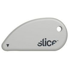 ECLATIS Slice 마이크로 세라믹 블레이드 안전 커터 손가랑 사용에 친화적 블리스터 포장 절단 종이나 모양 또는 쿠폰의 윤곽 장식에 이상적입니다 296711, 1팩, 어스 화이트
