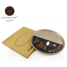 (烘焙廚房)Chefmade學廚WK9044淺披薩烤盤10寸家用烘焙不沾烤模, 1個
