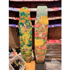 dgg 長板 聚氨酯包邊款 直排輪滑板, 如圖所示, 1個