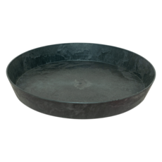 HUTTE Artstone Claire Saucer 水盤（此頁面僅販售水盤), 黑色, 1個