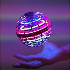 LED 매직 플라잉볼 인싸드론 UFO 부메랑, 988 워터 드롭 리모컨 스피너 블루, 1개