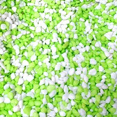 마리모 모래 자갈 꾸미기 어항 용품 구피 장식품 유리, 마리모 그린 모래[170g], 1개