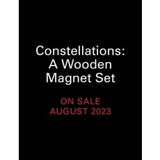 (영문도서) Constellations: A Wooden Magnet Set: With Fold Out Glow-In-The Dark Poster! Paperback, Rp Minis, English, 9780762482450