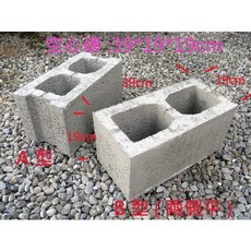如是軒 水泥製空心磚, 1個