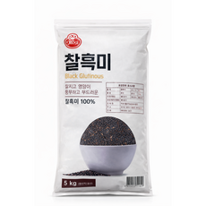 미이랑 찰흑미, 5kg, 1개
