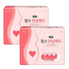 디펜드 맘스안심패드 28PX2팩/산후필수템/성인용기저귀/요실금팬티/성저귀/유한킴벌리, FREE(onesize), 28개입, 2개