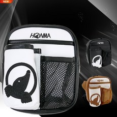혼마) HONMA 파크골프 웨이스트 파우치 힙색 벨트(화이트), 웨이스트 파우치 힙색 벨트(베이지), 구 성 : 웨이스트 파우치 힙색 벨트(베이지)