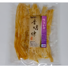 澎湖富勝 煙燻魷魚絲 碳烤魷魚片 香烤條, 1個, 香烤條200G