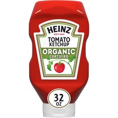 하인즈 유기농 토마토 케첩 (32온스 병) Heinz Organic Tomato Ketchup 32 oz Bottle, 907g, 1개