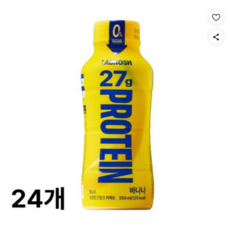 랩노쉬 프로틴 드링크 바나나, 350ml, 24개