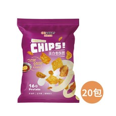 GOpower果果能量 蛋白香酥脆【泰式酸辣】高蛋白 蛋白質 健身補給, 20包, 33g