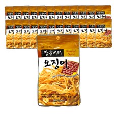 땅콩버터 오징어, 18g, 25개