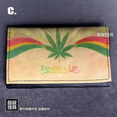 超級煙具館 CANNABIS專業品牌 雷鬼收納包(麻葉款)