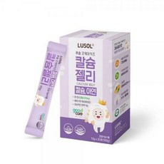 루솔 굿케어키즈 칼슘젤리, 300g, 5개