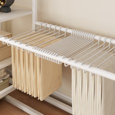 시스템 행거 바지 걸이, 화이트, 10개