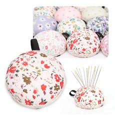 손목 바늘 꽂이 핀쿠션, 1개, 혼합