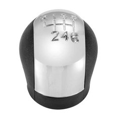 수동 변속기 크롬 속도 기어 시프트 노브 핸드볼 시프터 레버 자동차, 1개, 2. R135246