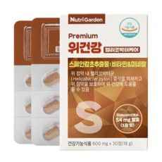 뉴트리가든 위건강 헬리코박터균, 30정 3개