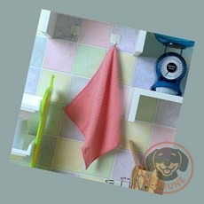 부루네 컬러 극세사 행주 세차용 타올 30*30