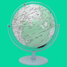 파파리브 마카롱 어린이 동물 교육용 영문 지구본, 슈가그린