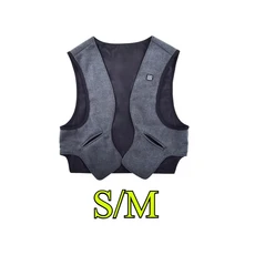 남성용 발열 조끼 전기 재킷 그래핀 USB 난방 겨울 따뜻한 코트 열 패딩 가을 의류