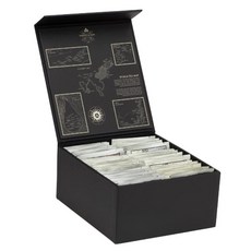 Harney & Sons Heritage Wrapped 향 주머니 티 체스트 36개의 포장된 향 주머니