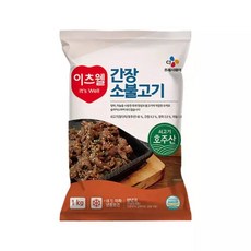롯데백화점디씽컴퍼니 CJ이츠웰 간장소불고기1Kg, 1개, 1kg
