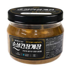 해담가 국내산 순살 간장게장 밥도둑 꽃게장, 1개, 350g