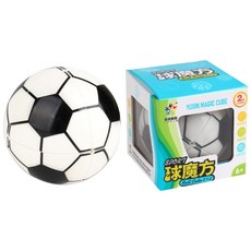 裕鑫 籃球魔方 足球魔方 二階概念方塊 異形 運動益智玩具, 足球B, 1個