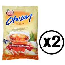 대호 복숭아 아이스티 고형차, 1kg, 1개입, 2개, 1kg