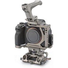 틸타 하프 케이지 프로 키트 소니 a7R V 호환 NATO 마운트 액세서리 콜드 슈 1420 나사 및 위치 핀 포함 | TAT46B (티타늄 그레이), 틸타 하프 케이지 프로 키트 소니 a7R V 호환 NA