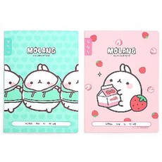 몰랑 제본 미니 알림장, 단품(여아 랜덤)