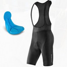 남성 라이딩 빕숏 엉덩이 젤패드 5부 자전거바지 사이클 타이츠