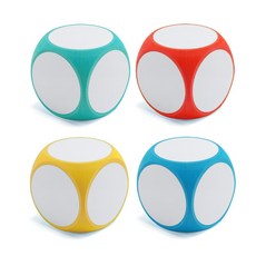 [메잌미] 내맘대로 그리기 주사위, 4개, 혼합