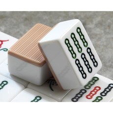 東方不敗麻將組 36mm 直角標準台灣字體 手打電動兩用, 1個, A01奶茶色