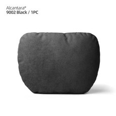 Alcantara 메르세데스 W205 W204 W211 W212 W213 W203 W176 CLA 자동차 머리 받침 쿠션 목 베개 자동차 인테리어 액세서리, 6)Black 1pc