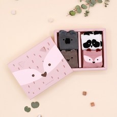 Attipas 幼兒瀕危動物襪子套裝