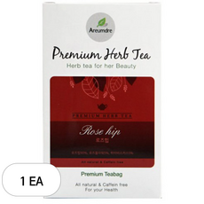 아름드레 프리미엄 화이트 로즈힙 허브티, 1.1g, 20개입, 1개