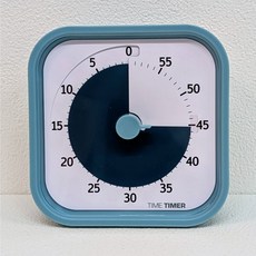 Time Timer Home MOD 60分鐘計時器 3.5吋 專注時間管理, 1個, 藍色x1個-實物如圖
