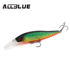 ALLBLUE X-NANAHAN+1 딥 다이빙 미노우 낚시 루어 75mm 7g 깊이 0-2M 자기 느린 플로팅 워블러 베이스 파이, 04 Color A