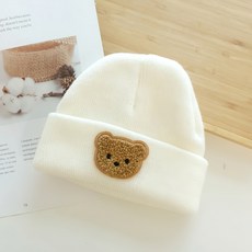 woojooi 幼兒款蹣跚小熊毛帽