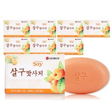 고보습 세안 목욕 비누 Say 살구맛사지 비누 90g x 8개입, 8개