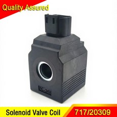 굴삭기 JS130 예비 부품용 12/24V 솔레노이드 밸브 코일 717/20309, 01 24V